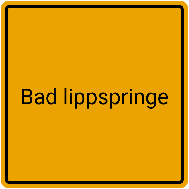 Meldebestätigung Bad Lippspringe